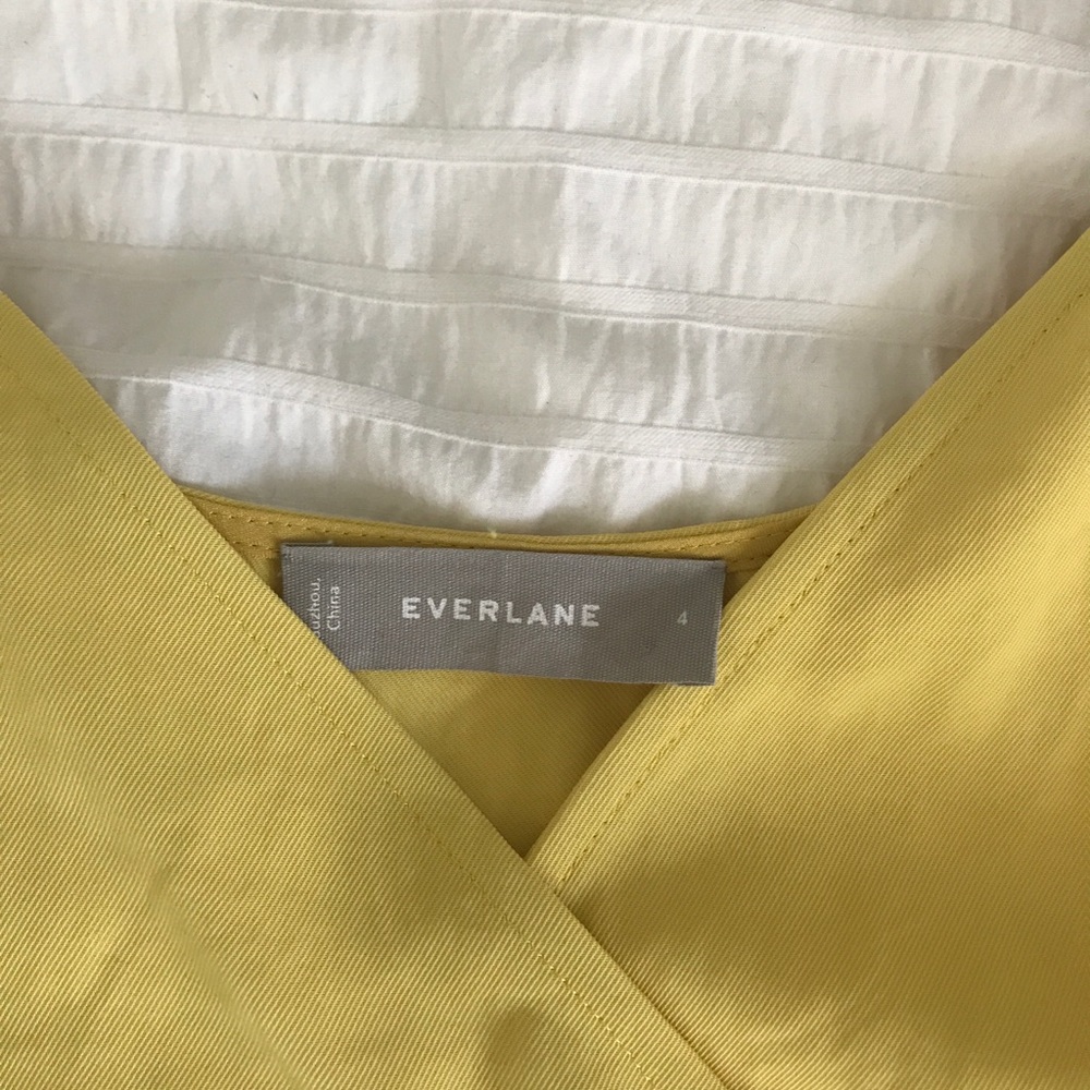 Yellow Everlane Japanese Dress (never worn)